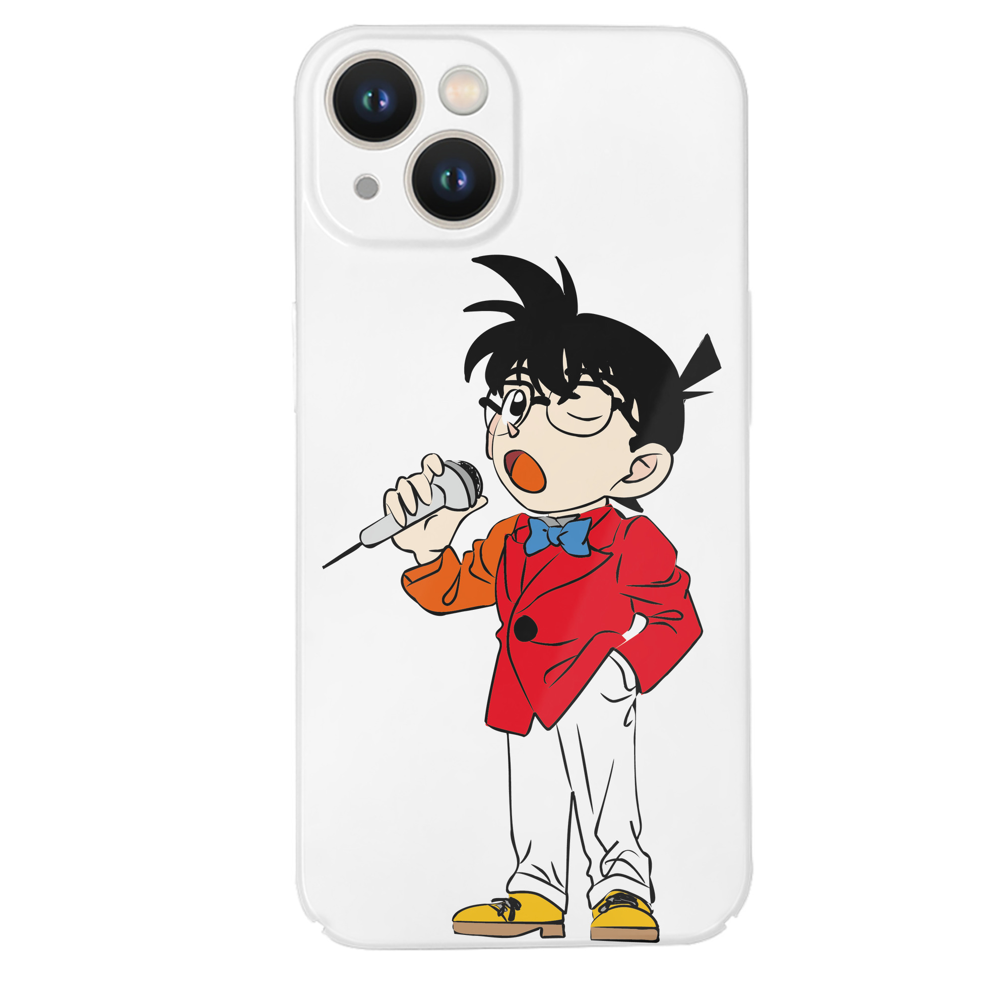 （画像用） 名探偵コナン 江戸川 コナン Detective Conan Conan Edogawa 【iPhone 14シリーズ対応】ハードケース